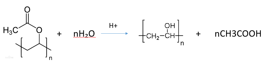聚乙烯醇縮丁醛合成方程式